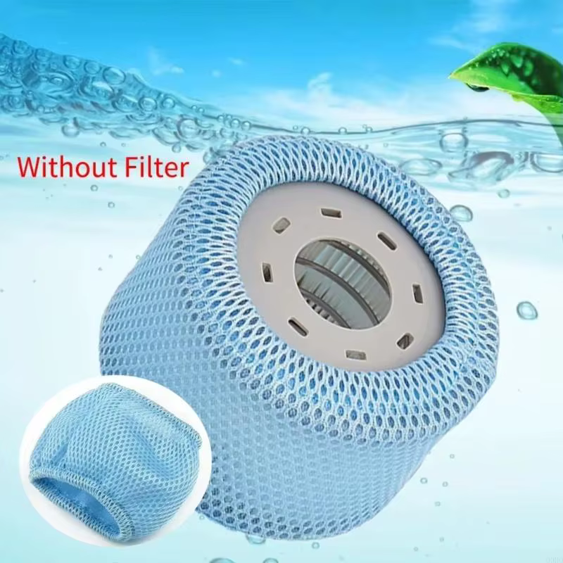 Filet stockage d'écumeur piscine réutilisable