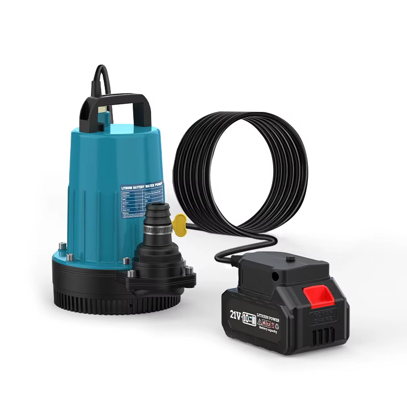 Pompe submersible au lithium 21V