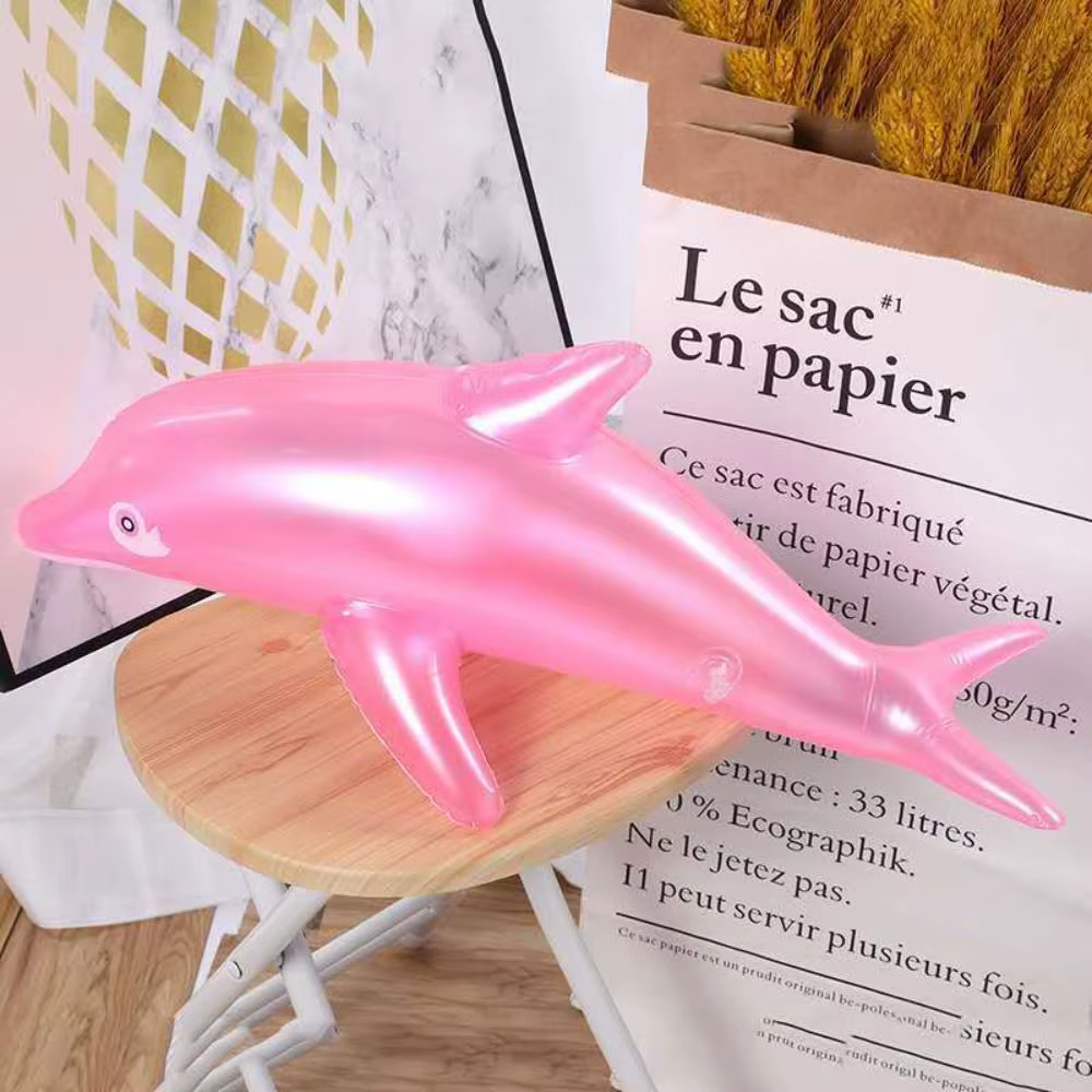 Matelas Gonflable Dauphin en PVC pour Piscine et Plage