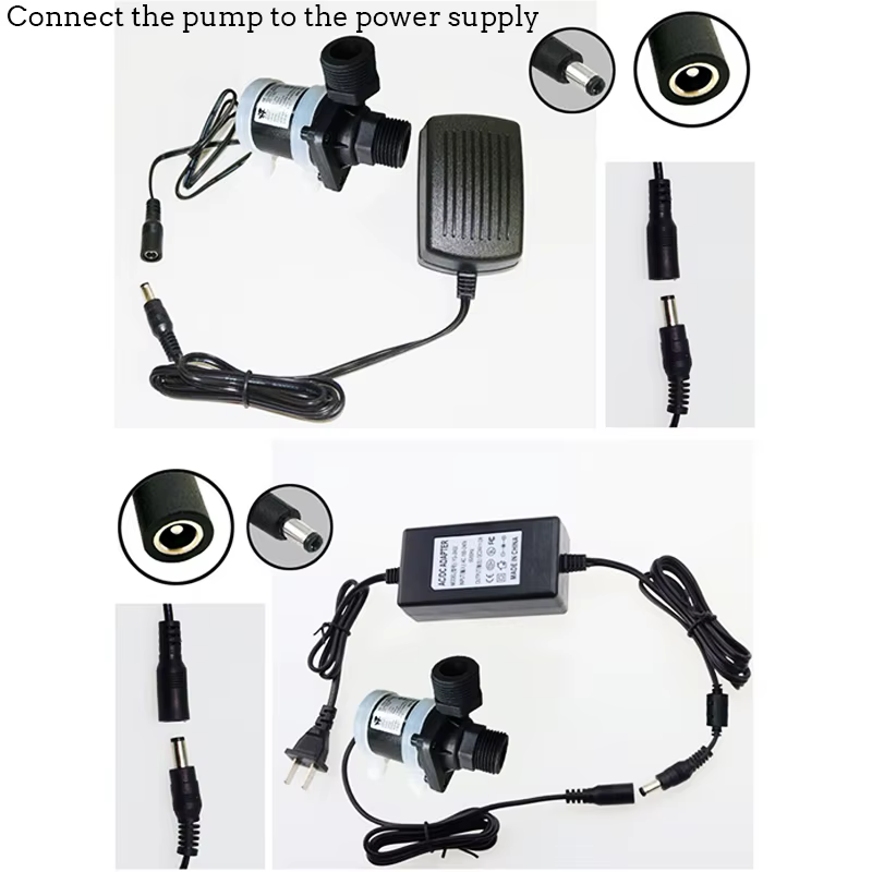 Pompe à eau multifonctionnelle sans balais 12V 24V DC