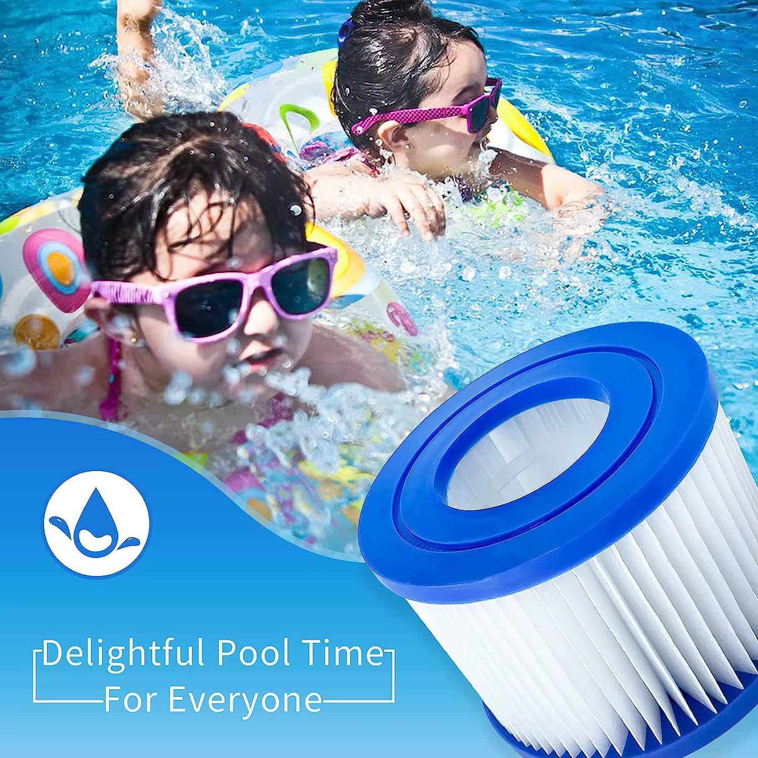 Cartouche de pompe de filtre de piscine