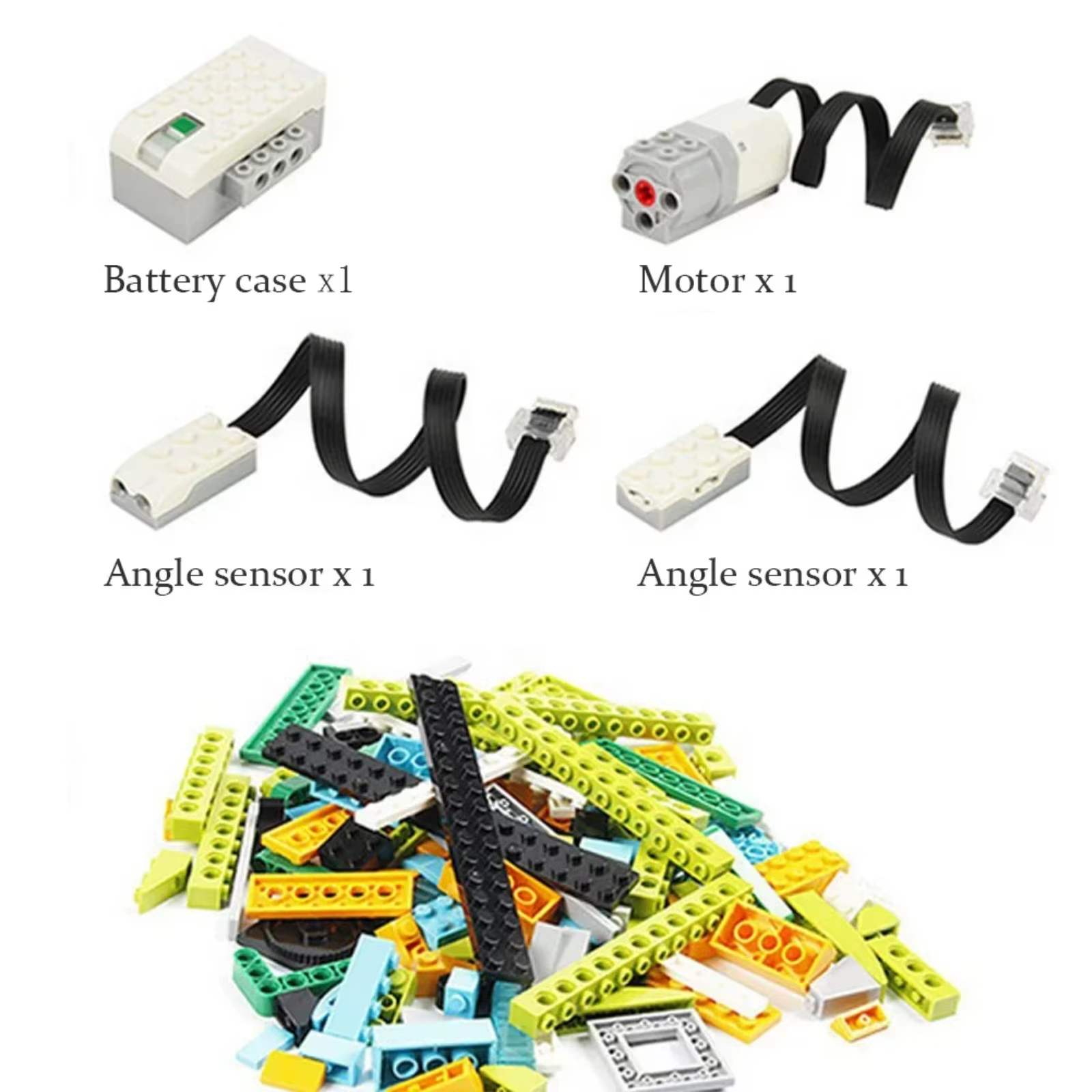 We.Do 2.0 Core Set Robot de programmation 45300 blocs de construction électroniques bricolage jouets éducatifs de haute technologie cadeau pour enfants