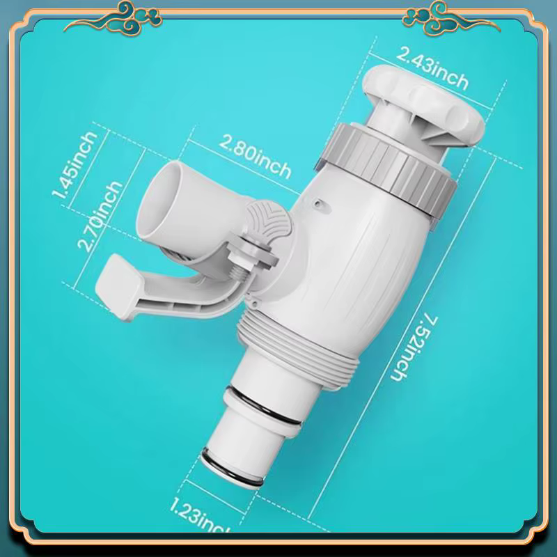 Dernier adaptateur de tuyau de piscine