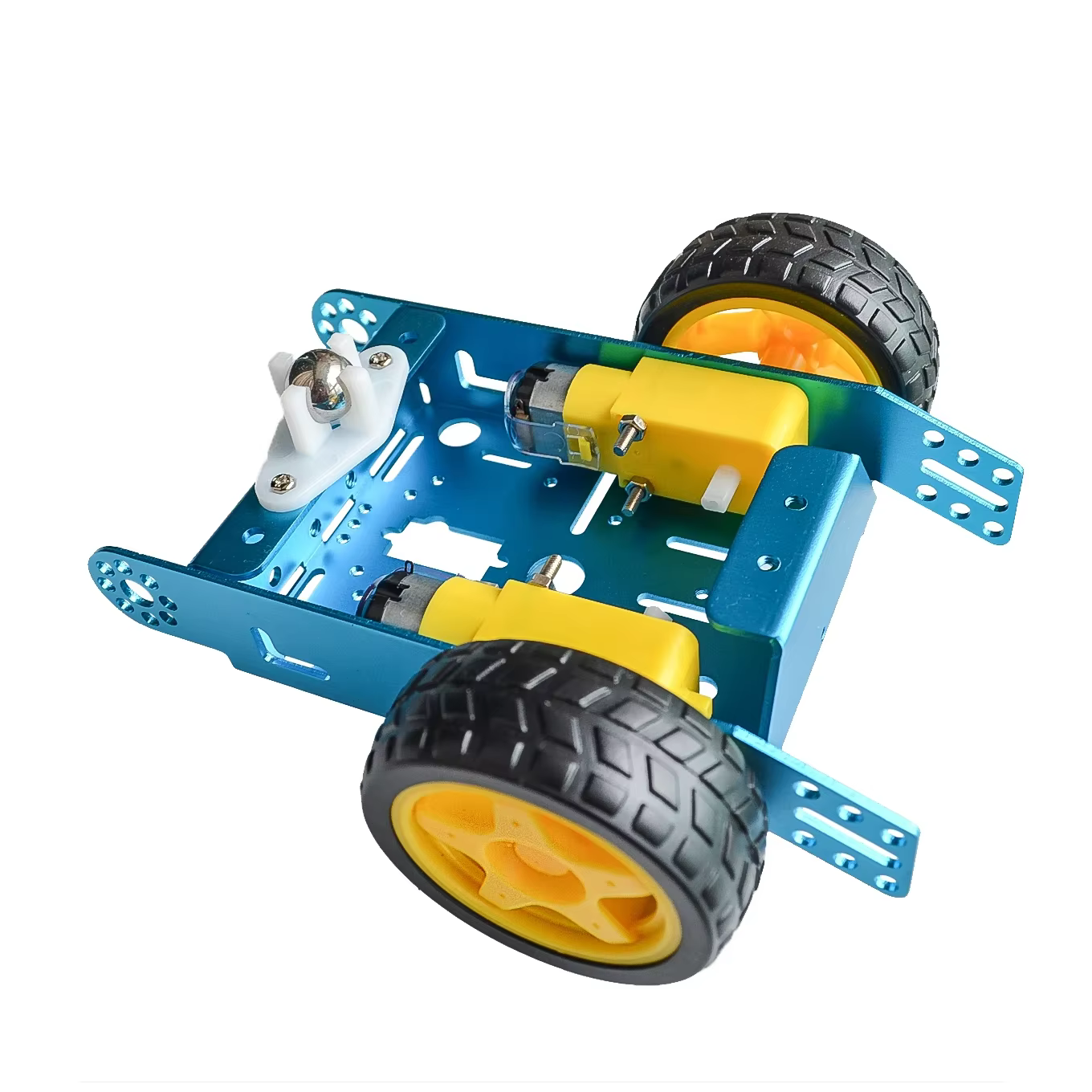 Châssis de Robot Intelligent en aluminium 2WD