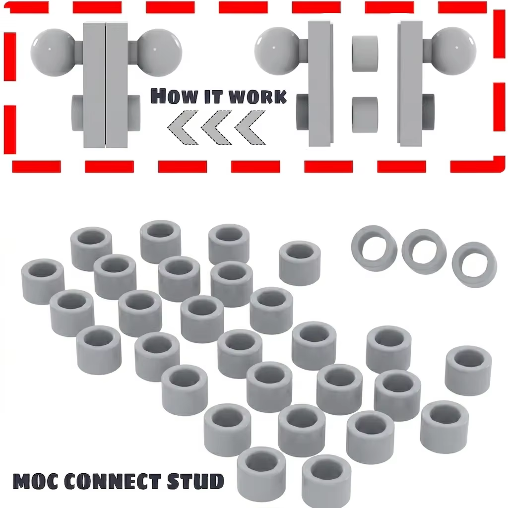 Super Robot MOC, blocs de construction de boule de remorquage articulée modifiée, jouets compatibles avec la guerre pour enfants, Machine d'apprentissage précoce, cadeaux éducatifs