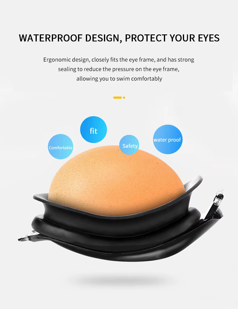 Lunettes de natation unisexes pour adultes