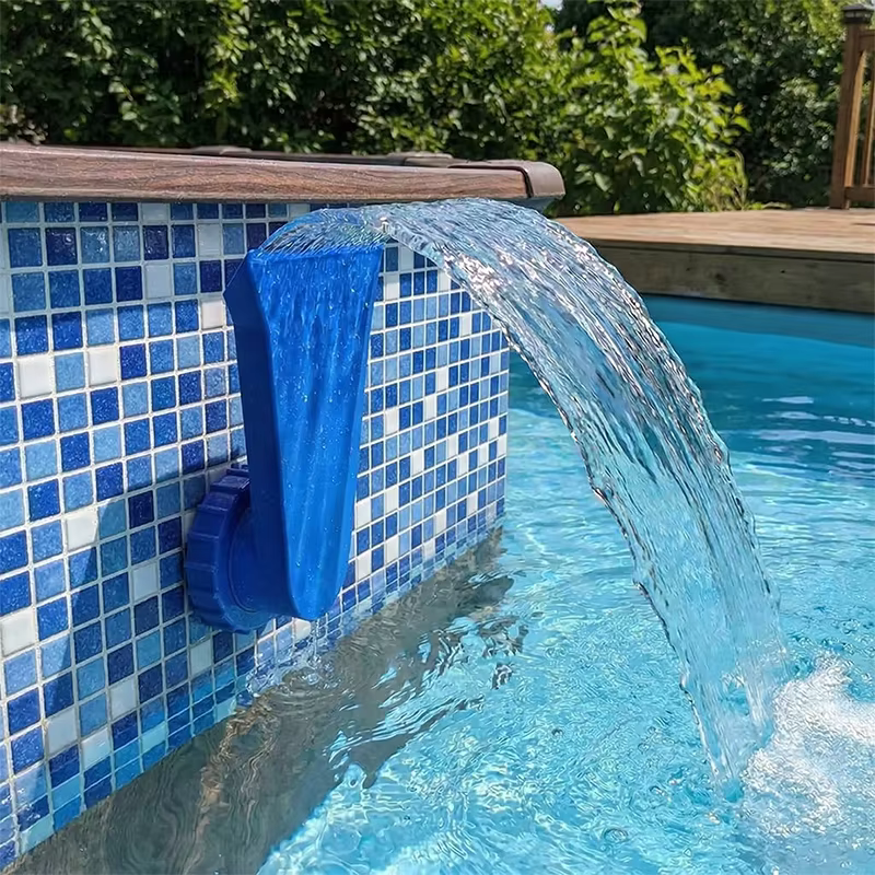 Fontaine de piscine à montage direct