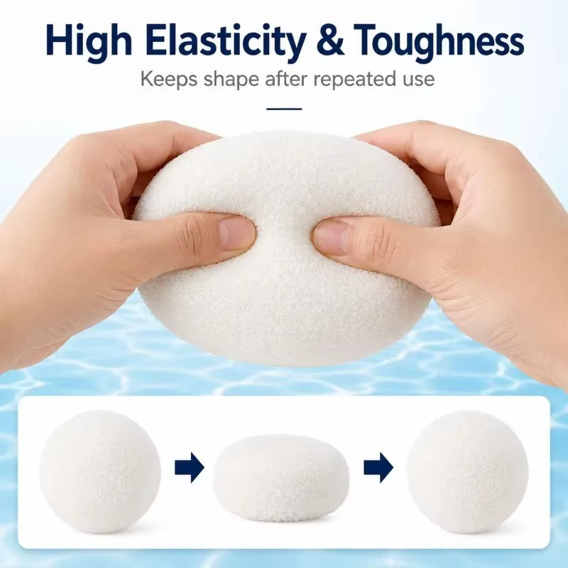 Boules filtrantes pour piscine de 7 cm