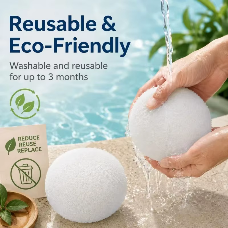 Boules filtrantes pour piscine de 7 cm