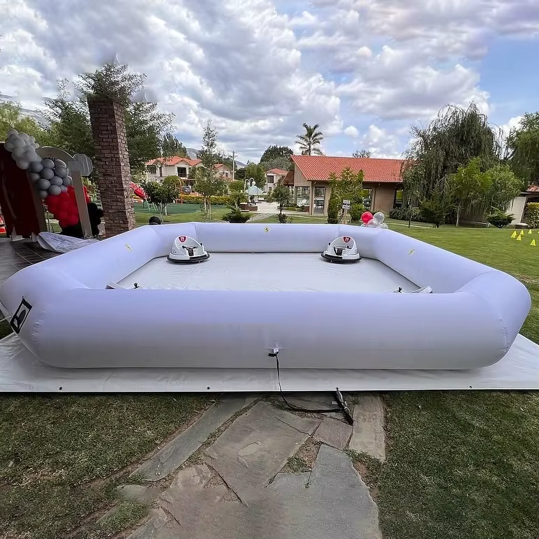Piscine gonflable blanche