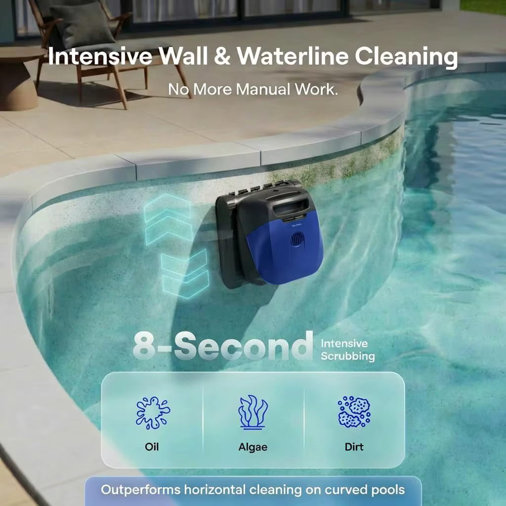 Robot aspirateur de piscine sans fil Beatbot Sora 10