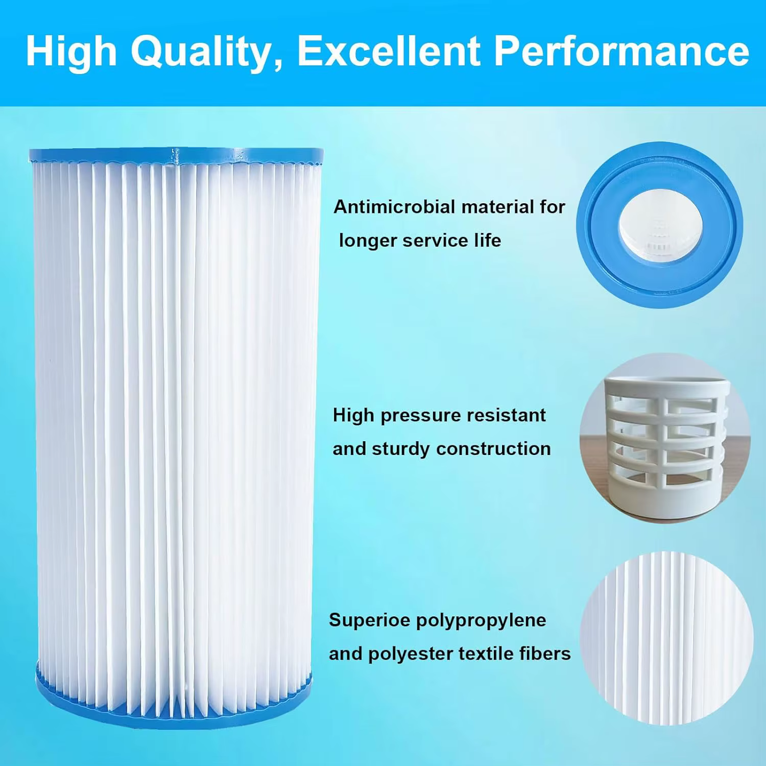 Cartouche de Filtration pour Bestway Flowclear III