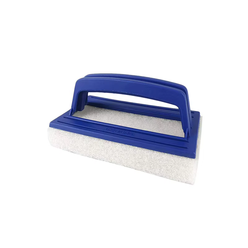 Brosse éponge de nettoyage avec poignée