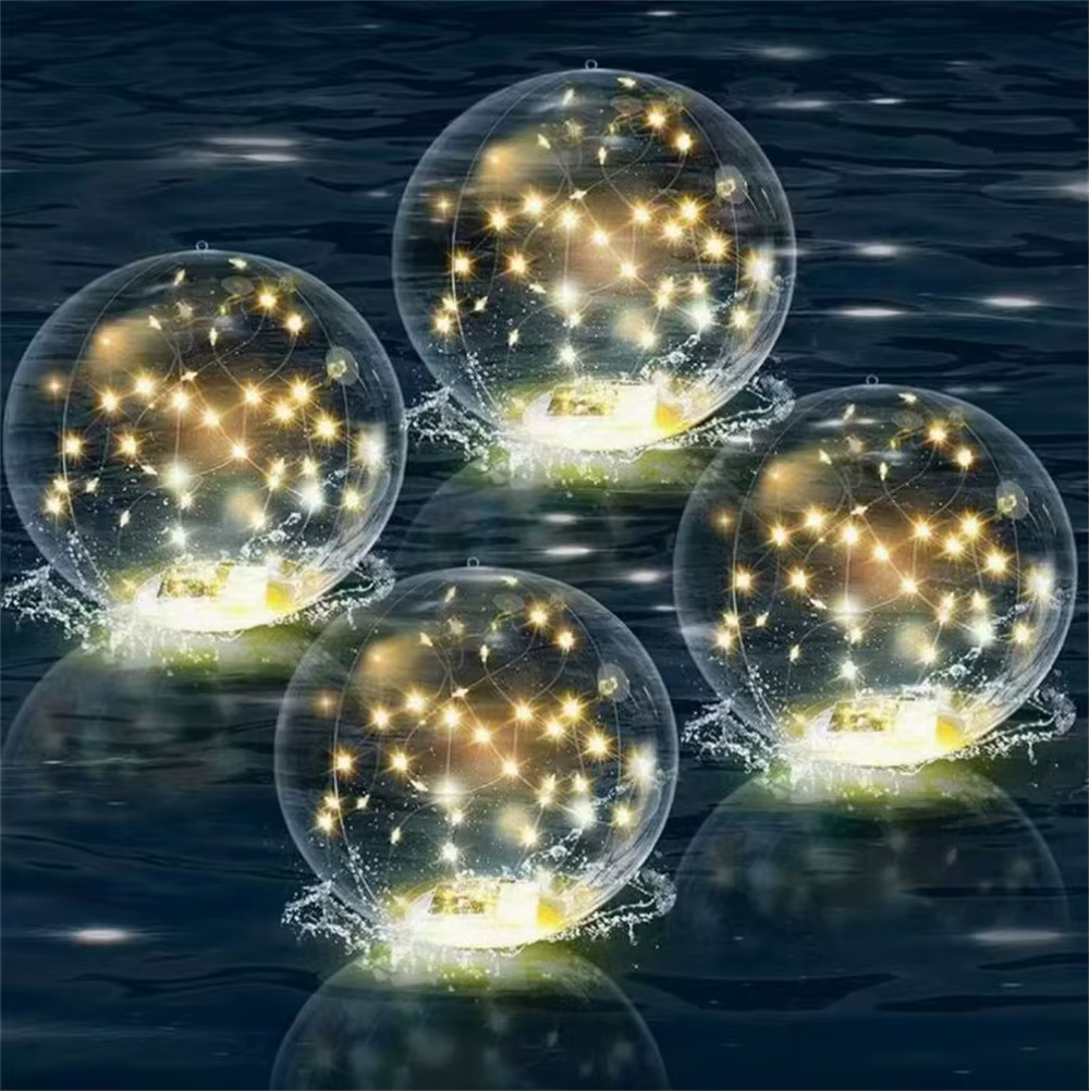 1 pièce de lumières flottantes féériques pour piscine