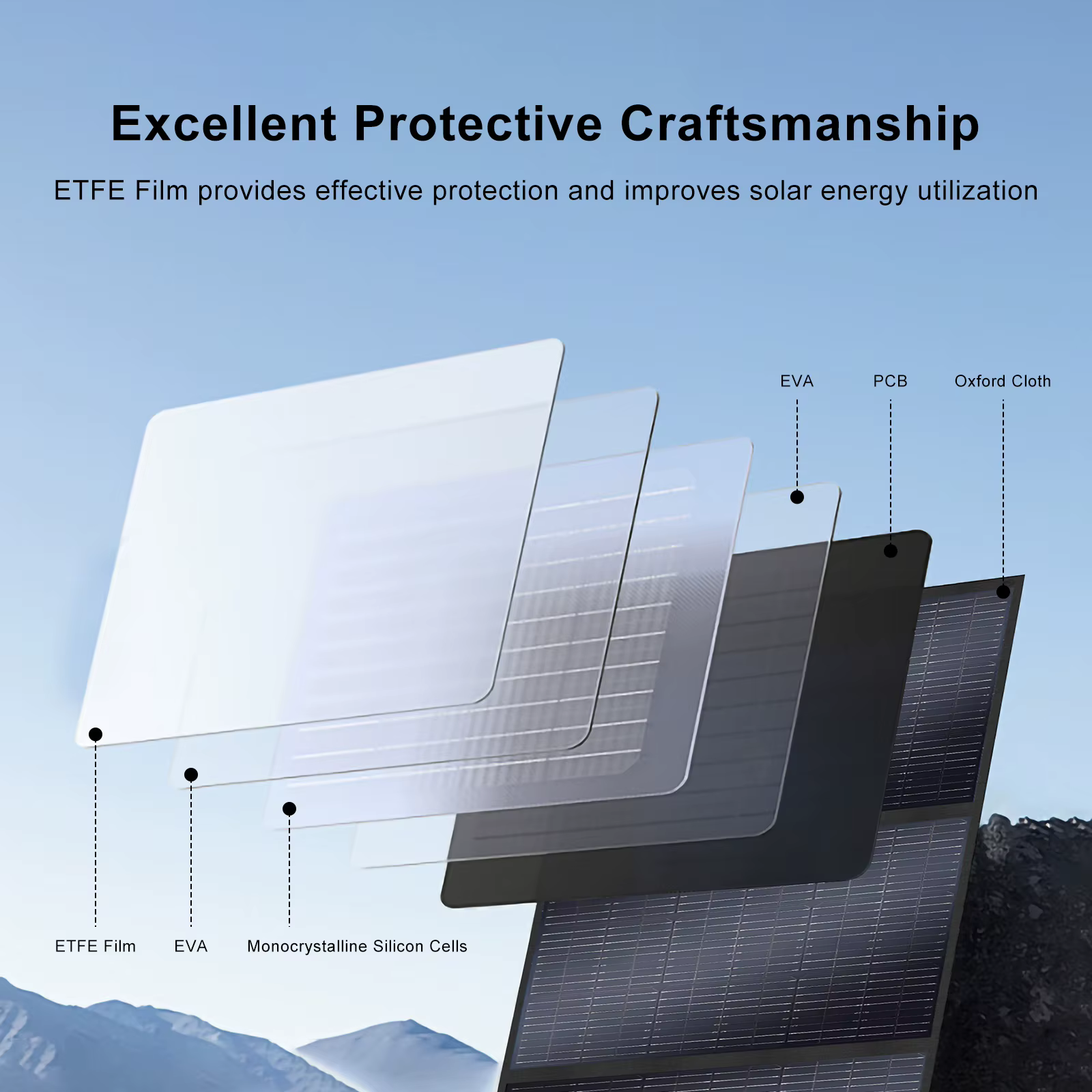 Les panneaux solaires fournissent une énergie propre pour les maisons et les industries