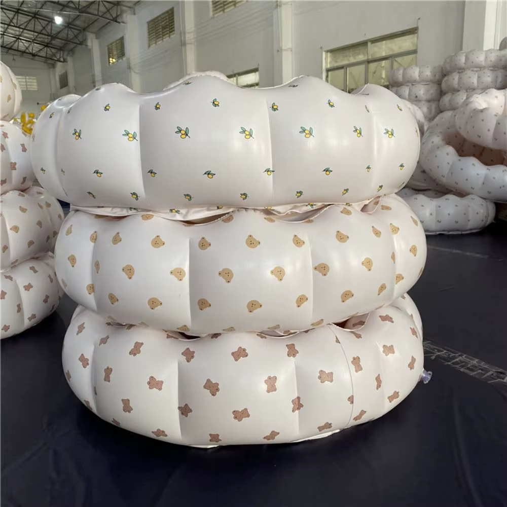 Piscine gonflable en forme d'ours pour bébé