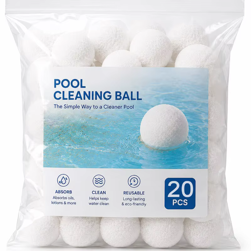 Boules filtrantes pour piscine de 7 cm