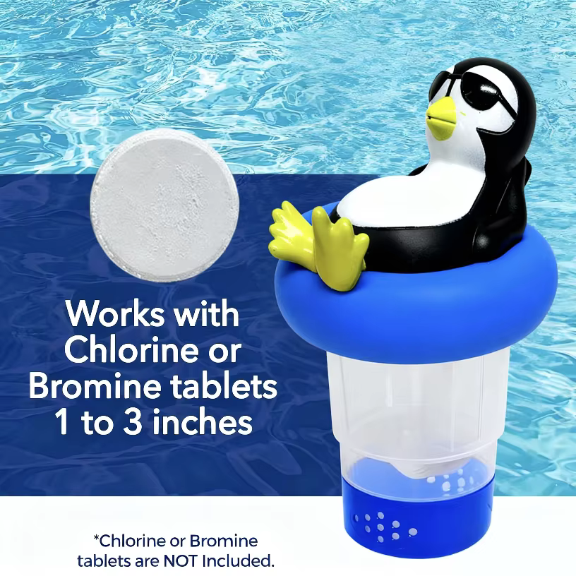 Distributeur de chlore flottant pour piscine Penguin