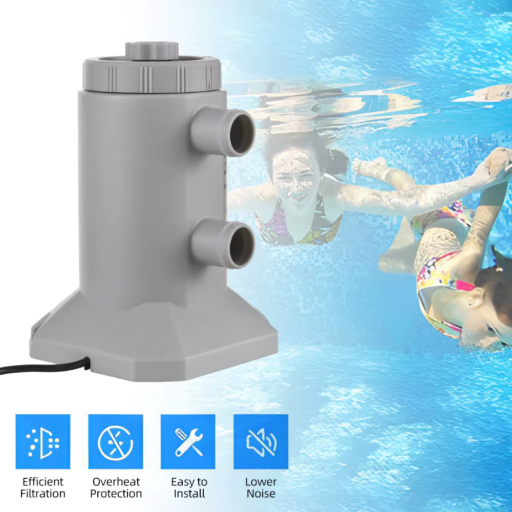 Pompe filtrante à cartouche pour piscines hors sol