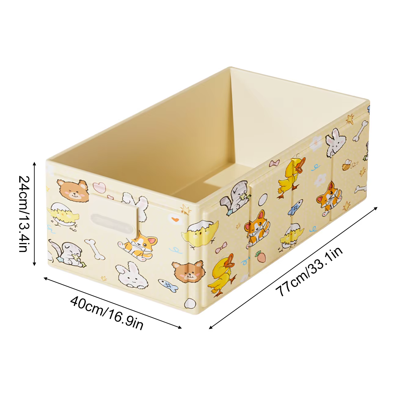 1 baignoire pliante, baignoire gonflable avec motifs de dessins animés