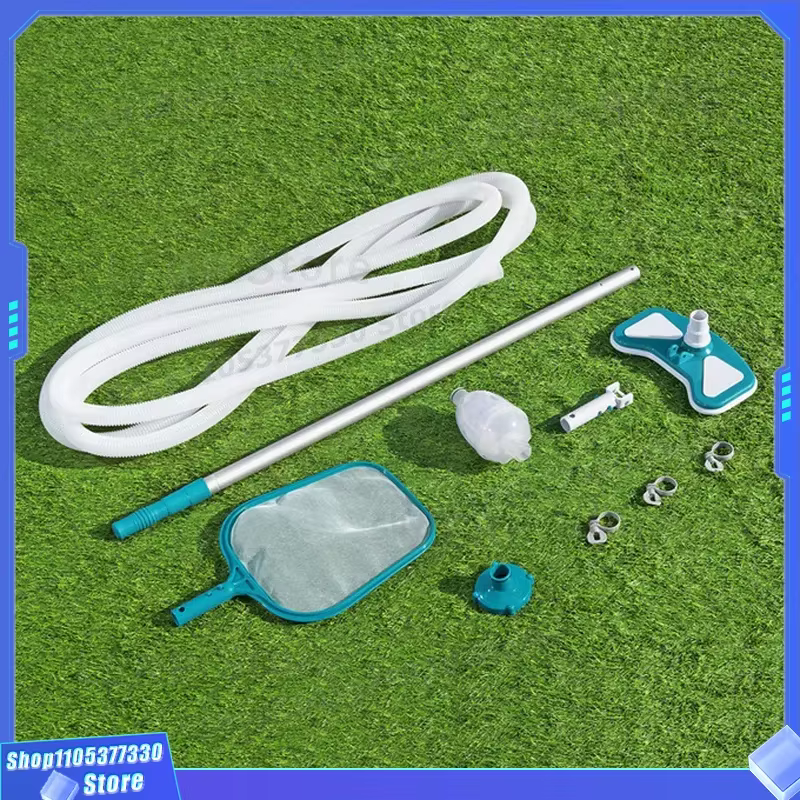 Ensemble de nettoyage de piscine Bestway 58234 avec filet de pêche pour l'entretien