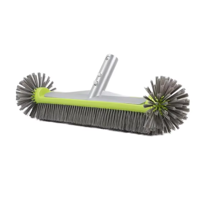 Tête de brosse de piscine en aluminium robuste de 17.5 pouces