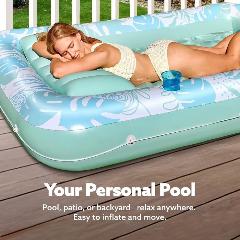 Lit flottant gonflable épais en PVC