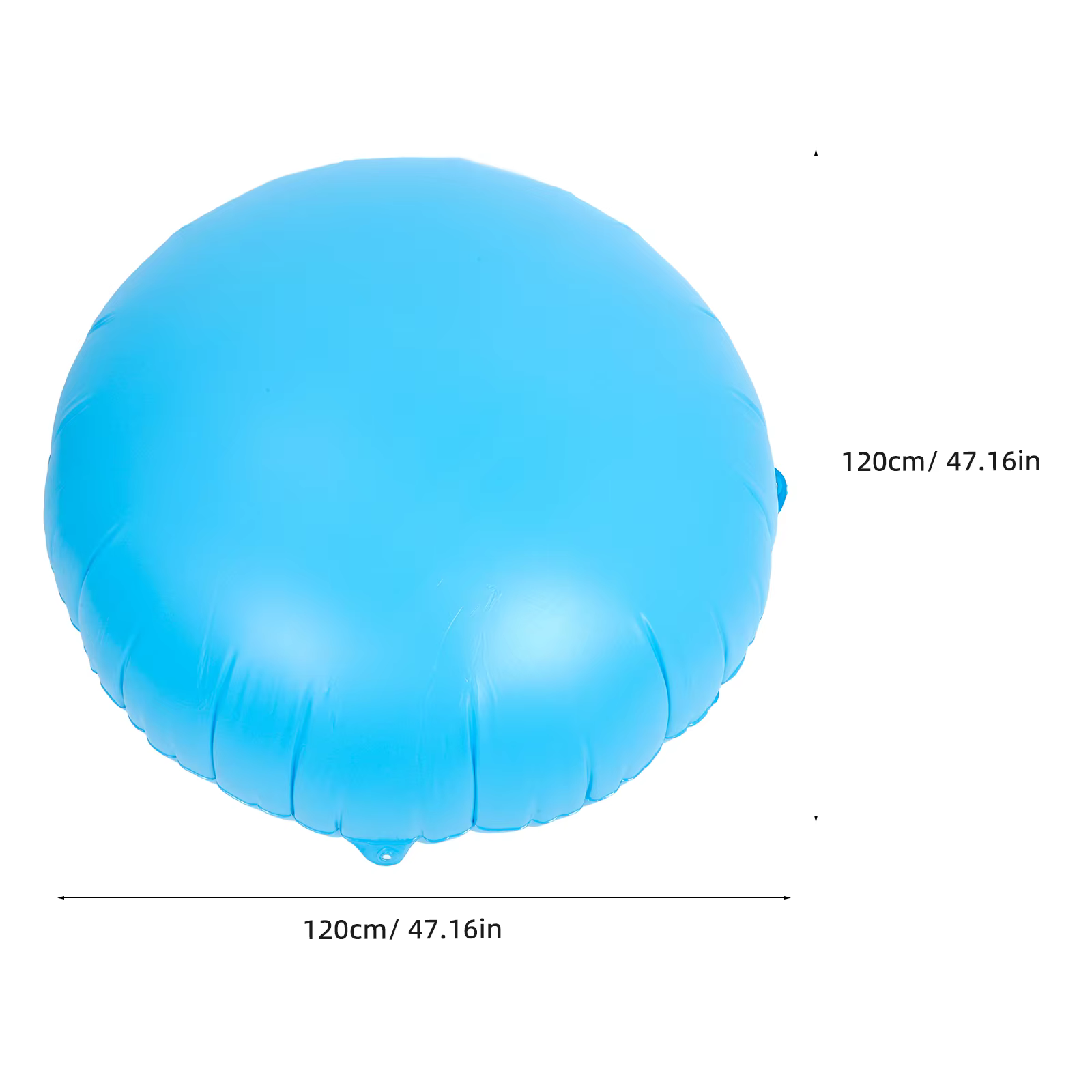 Grand oreiller gonflable rond pour piscine hors sol