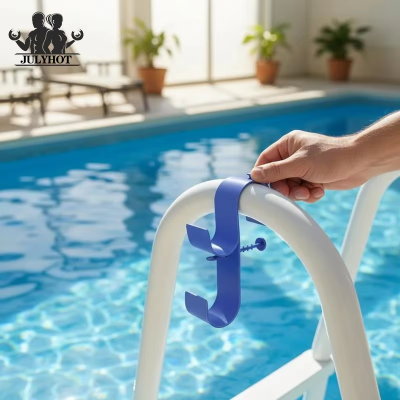 Support de poteau de piscine réglable pour piscines hors sol