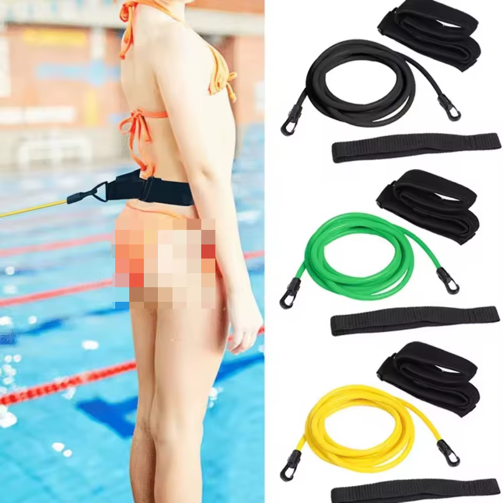Tubes en latex pour entraînement de natation