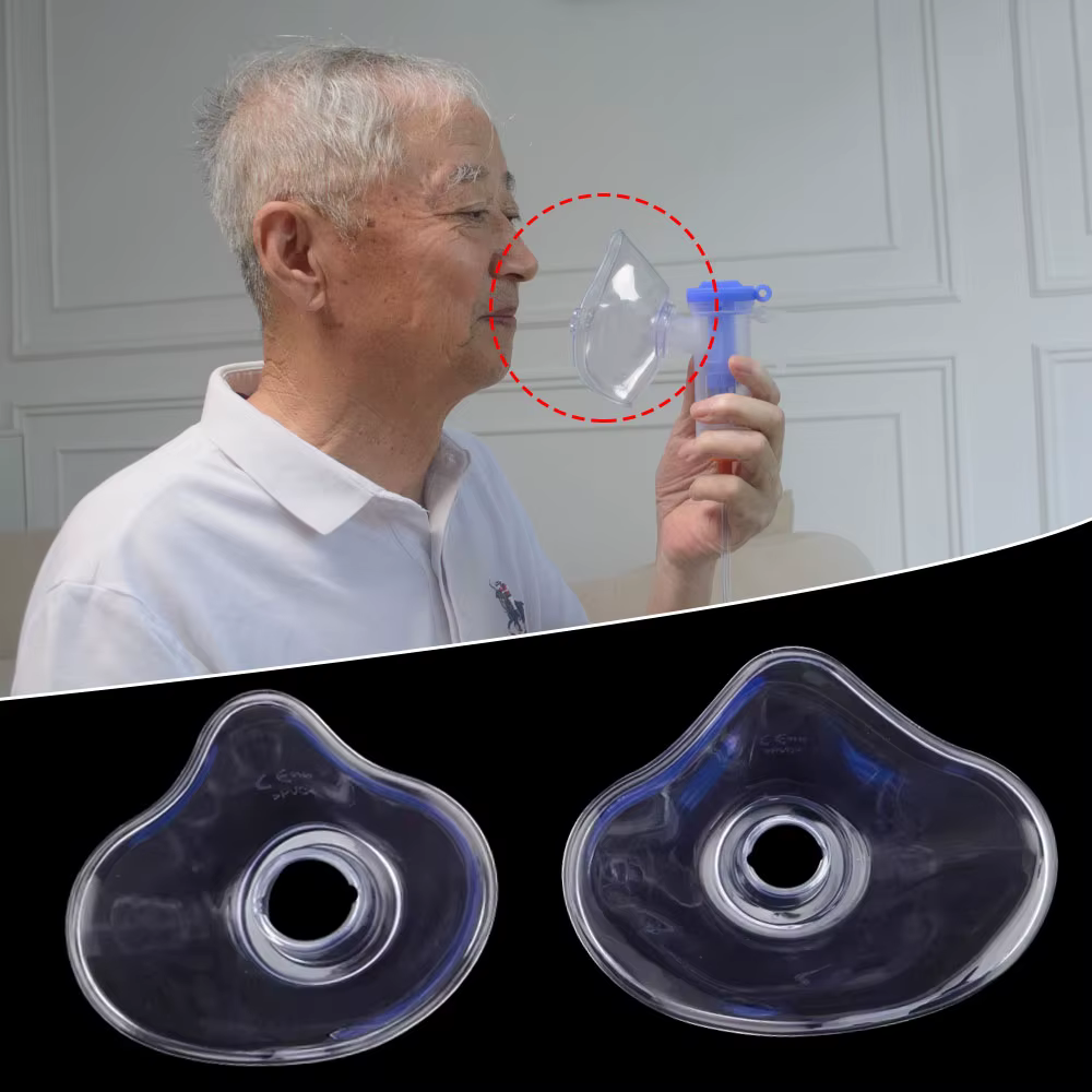 Masque d'inhalation pour asthme, accessoires de nébuliseur pour machine à nébuliser médicale, humidificateur d'atomisation, soins de santé pour adultes et enfants
