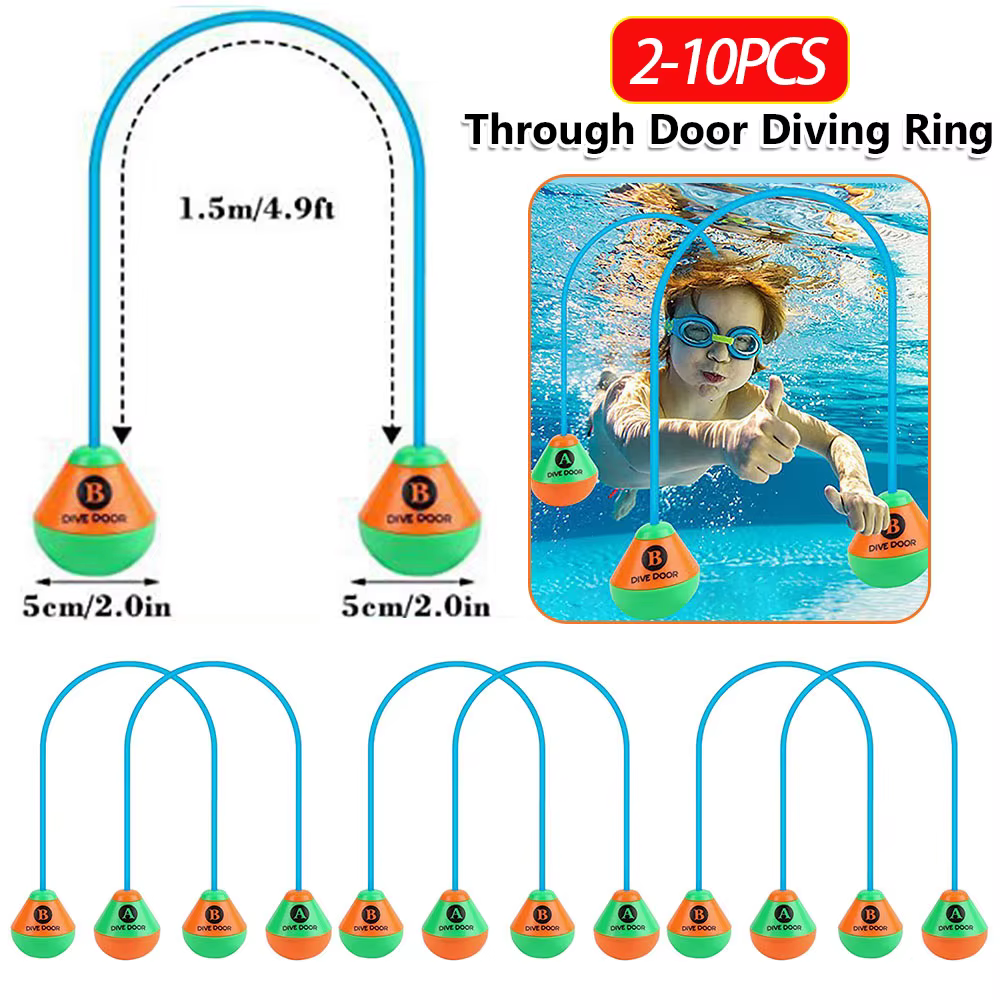 Lot de 2 aides de jeu aquatiques amusantes pour la plongée sous-marine