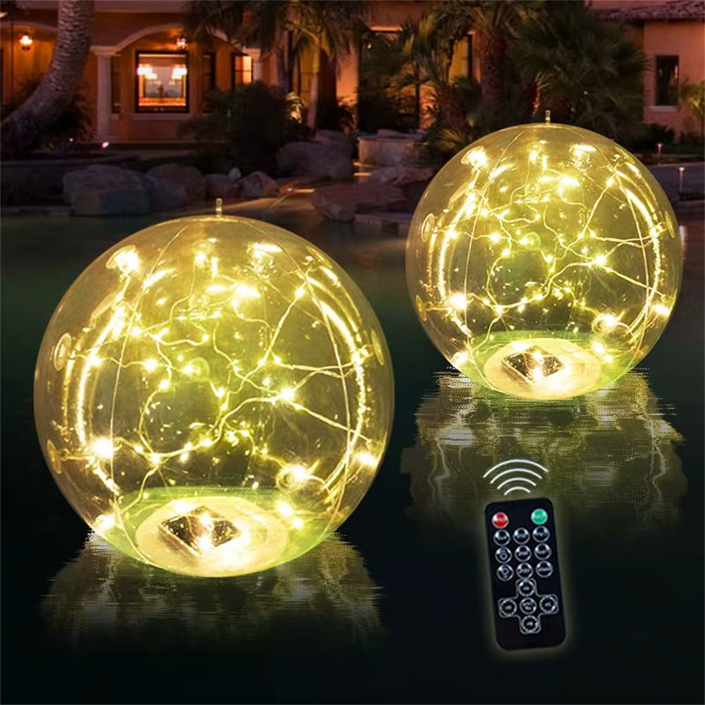 1 pièce de lumières flottantes féériques pour piscine