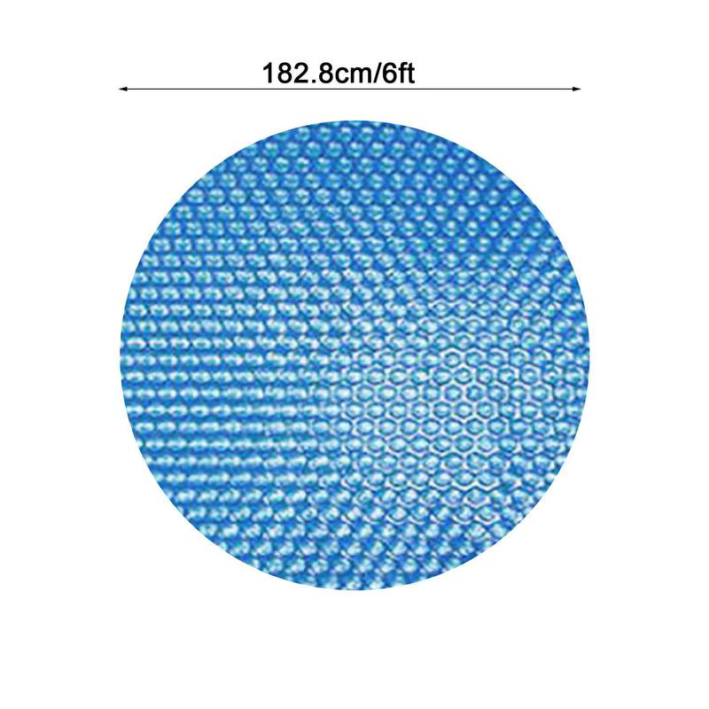 Couverture de piscine solaire ronde