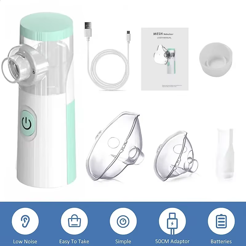 Nébuliseur médical Machine inhalateur d'asthme Mini automiseur portatif enfants adulte enfant inhaler de vapeur nébuliseur à domicile soins de santé