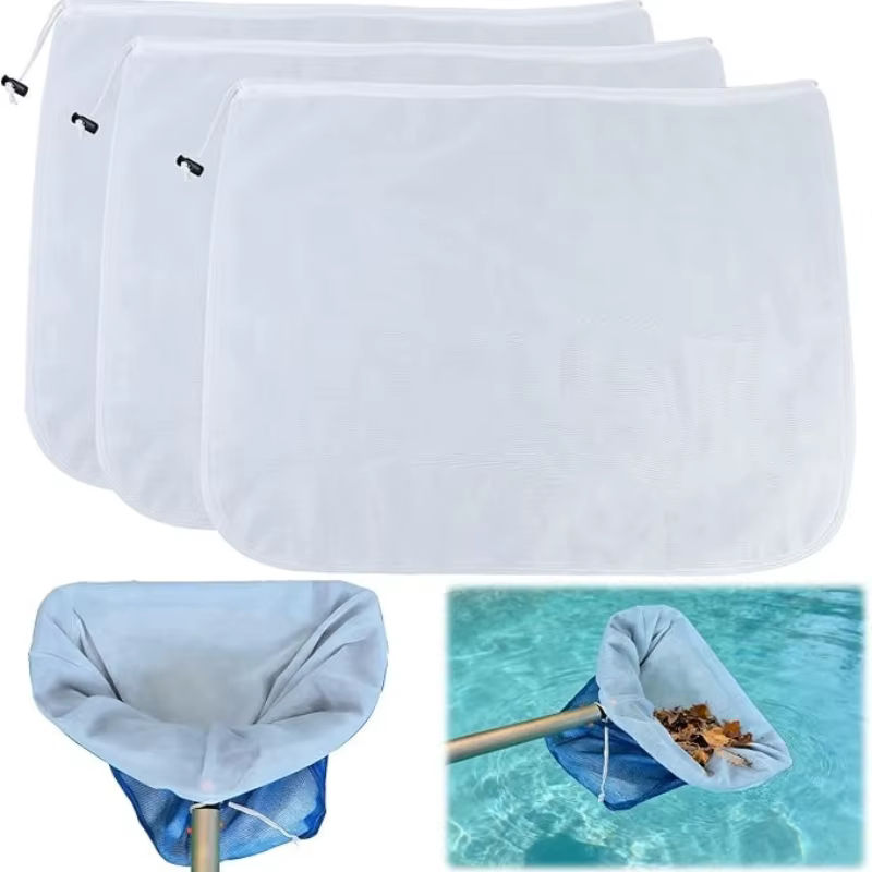Sac en filet pour remplacement de la épuisette de piscine