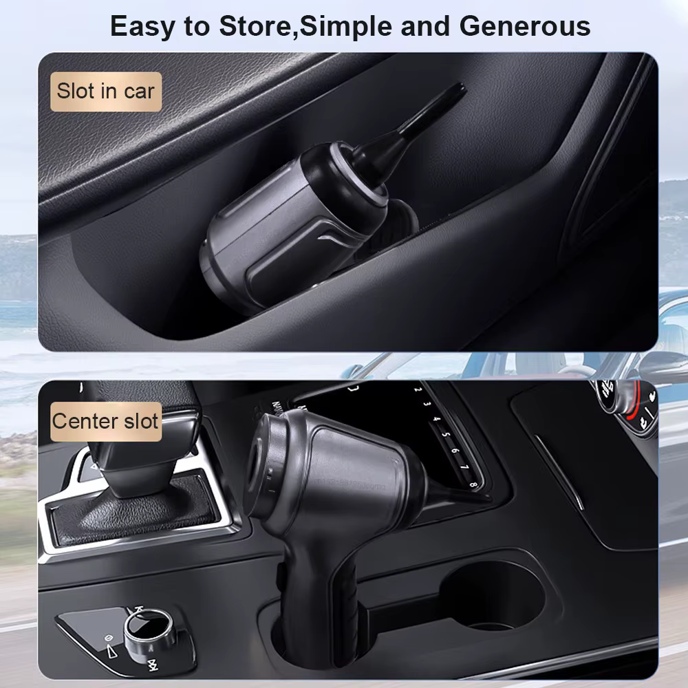 Aspirateur portable sans fil pour voiture et maison, mini nettoyeur, souffleur haute puissance, aspiration de bain, 95000PA