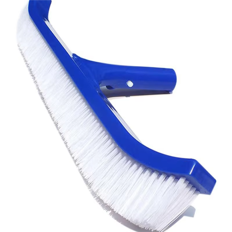 5Pcs 18 pouces bleu piscine brosse poignée propre