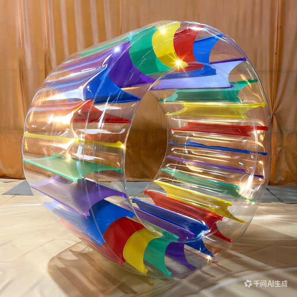 Rouleau aquatique gonflable pour enfants et adultes