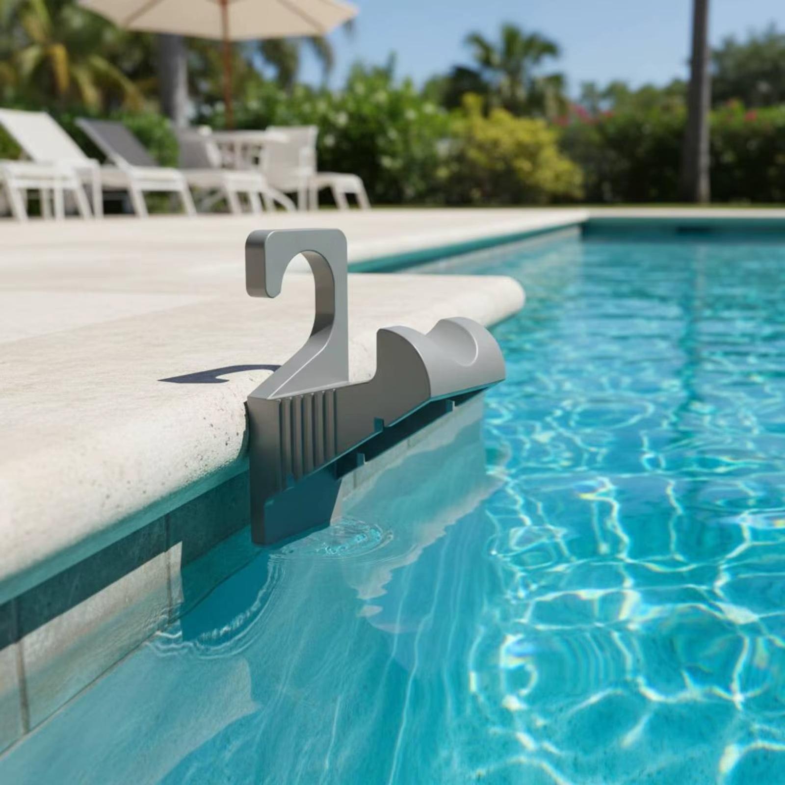 Support de tuyau de piscine anti-affaissement