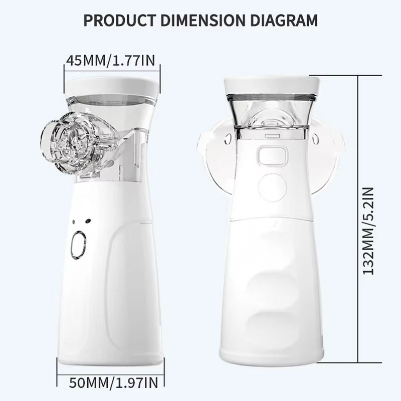 Nébuliseur médical, inhalateur pour l'asthme, mini nébuliseur portable USB, pour enfants et adultes, inhalation à la vapeur, nébuliseur domestique, soins de santé