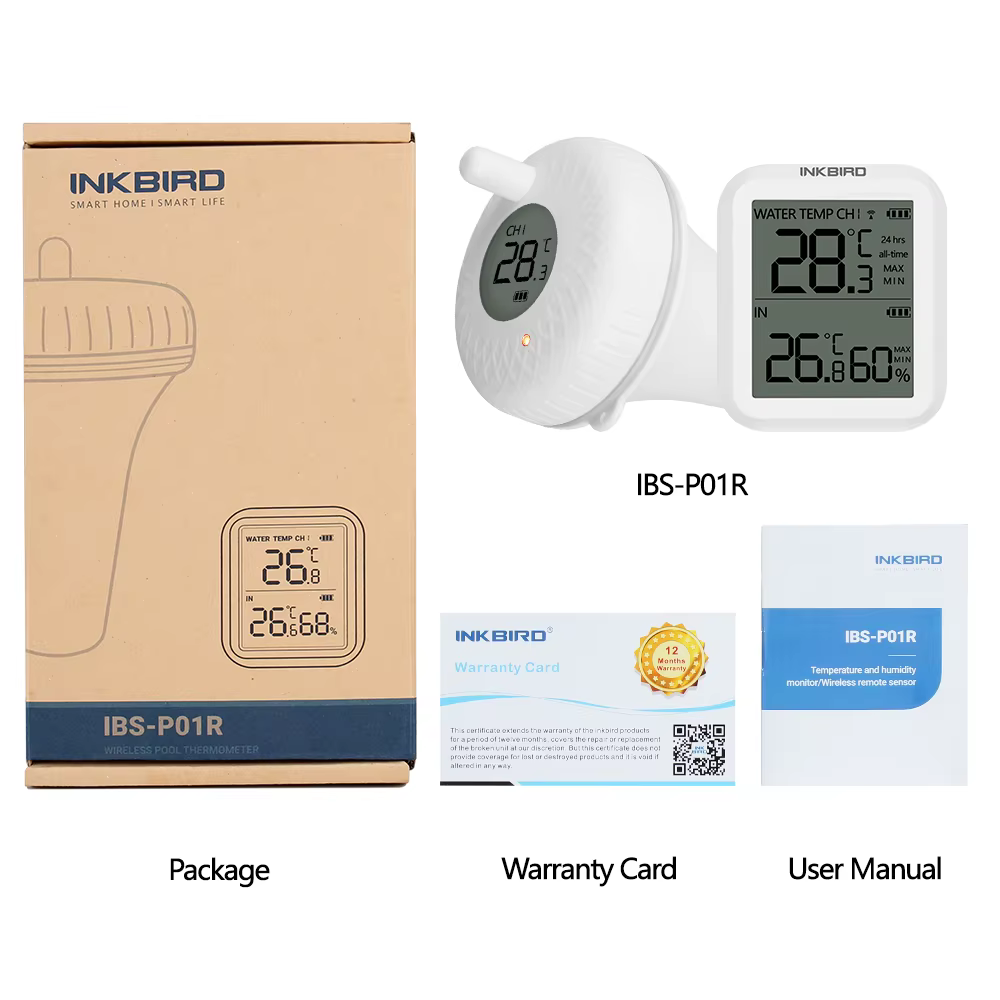 INKBIRD – thermomètre flottant intelligent sans fil IBS-P01R