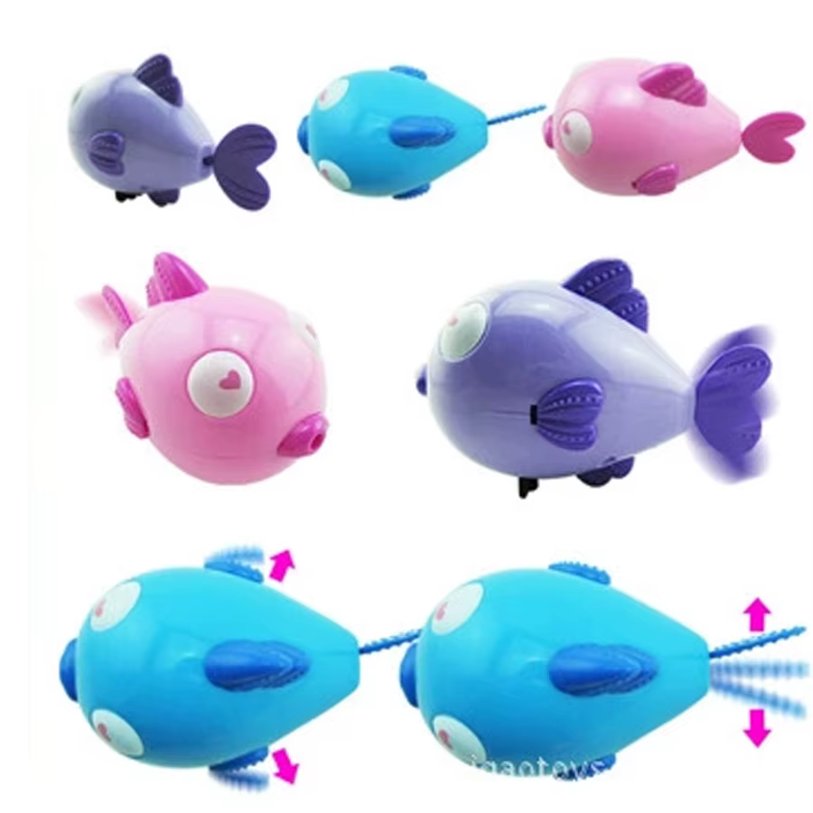 Jouets aquatiques animaux à remonter
