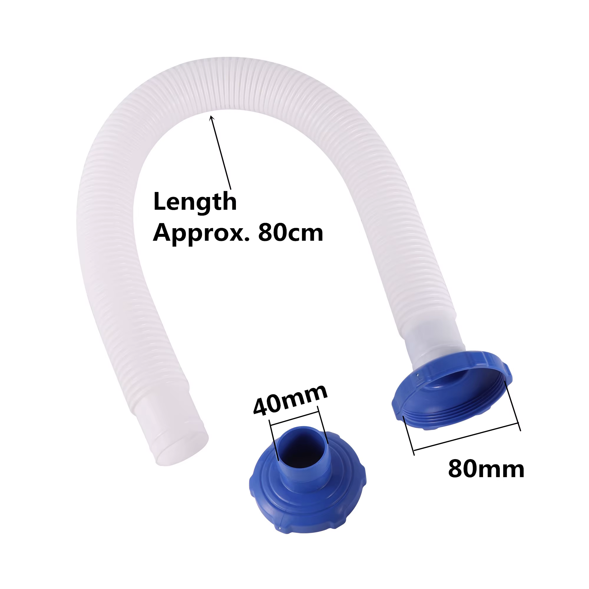 Adaptateur de piscine, Kit de tuyau d'adaptateur mural pour écumoire