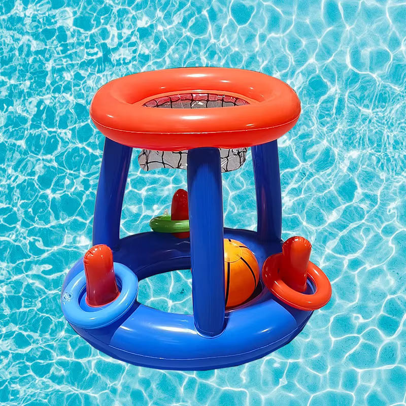 Cerceau de basket-ball gonflable