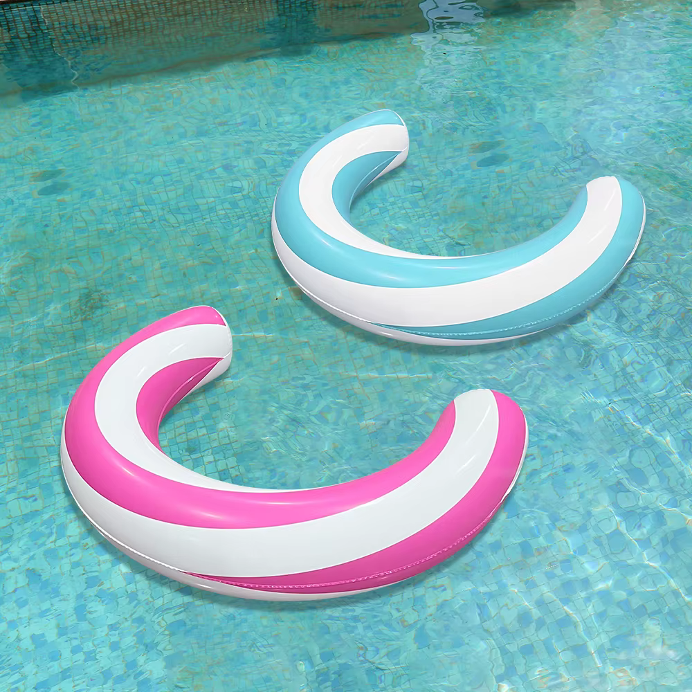 1 pièce Flotteur de piscine gonflable en PVC en forme de U