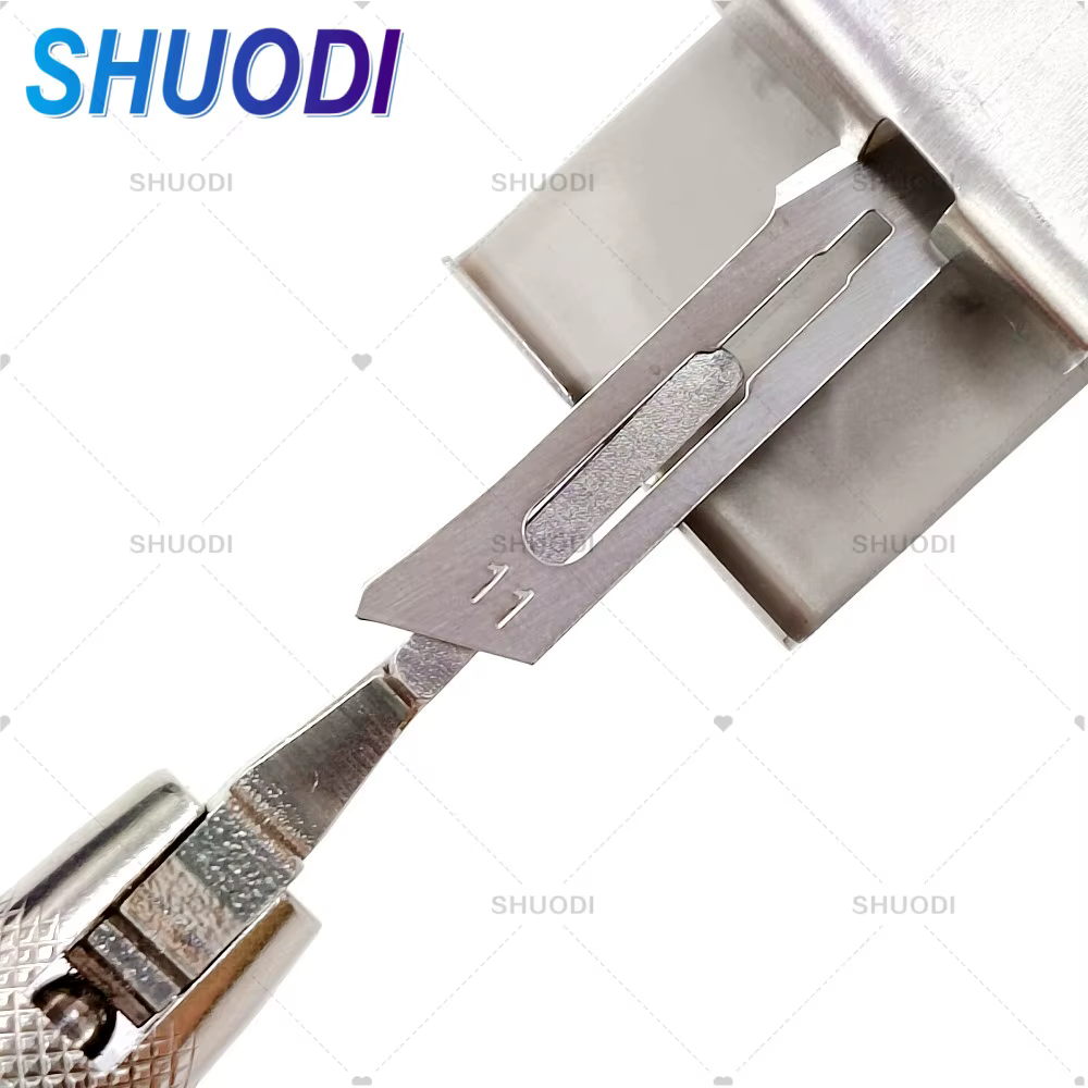 Outils de retrait de lames dentaires en acier inoxydable, instruments chirurgicaux pour implants dentaires, extracteur de lames sécurisé, scalpels chirurgicaux