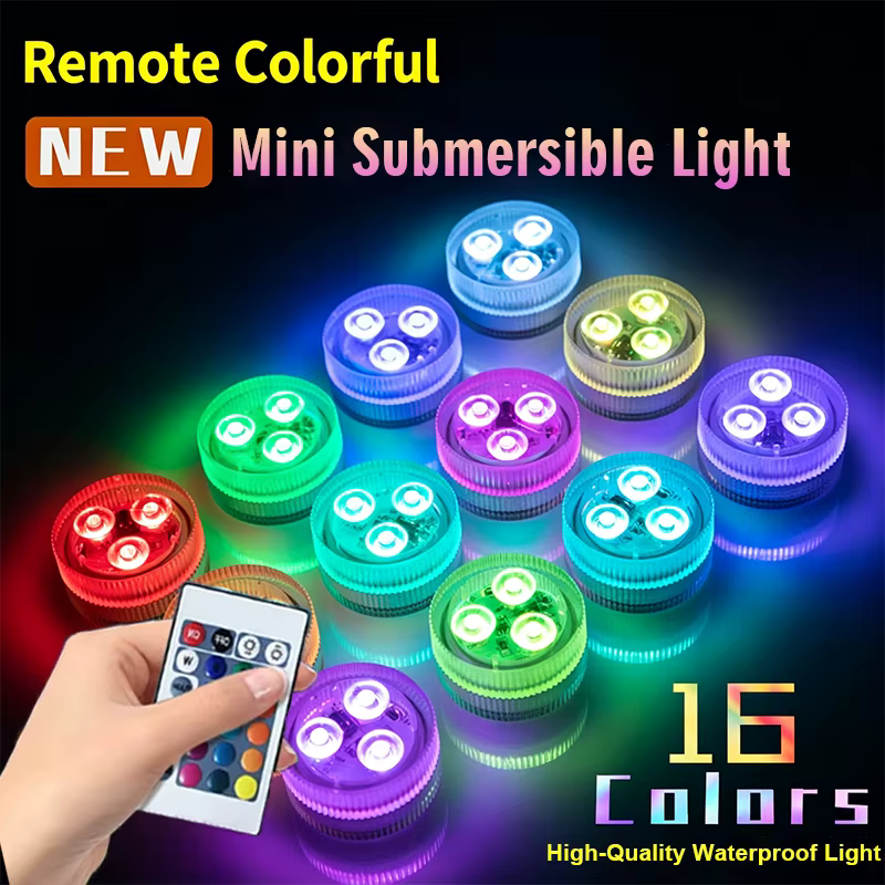 Lampes RGB intelligentes pour piscine
