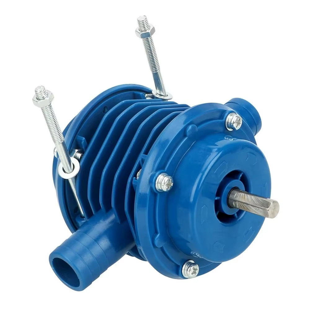 Petite pompe électrique auto-amorçante à tige ronde pour transfert de liquides