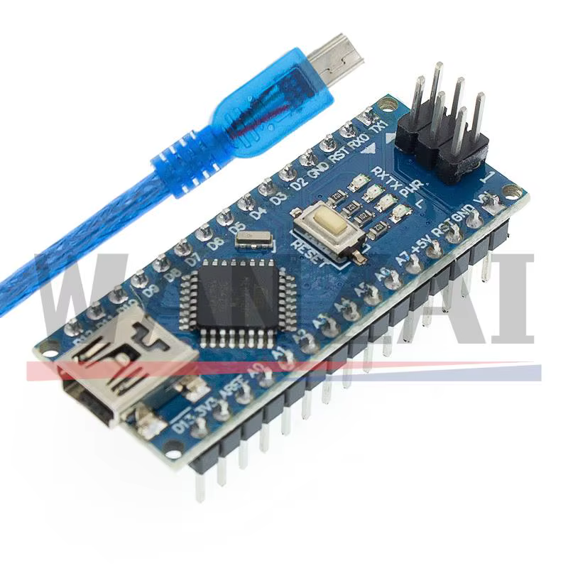 CharacterWith-Contrôleur Compatible Bootloader pour Ardu37CH340, Pilote USB 16Mhz, Characterv3.0, ATMEIncome 328P